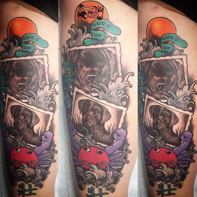 We are open til 6pm!! Come see us at 826 Fort Street. (tattoo by @gerrykramer)